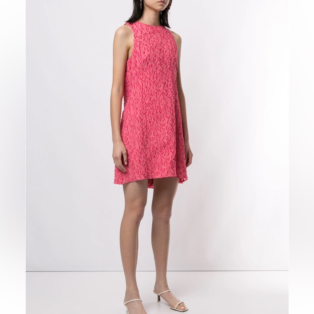 BNWOT BRANDON MAXWELL PINK SHIFT DRESS 4/S